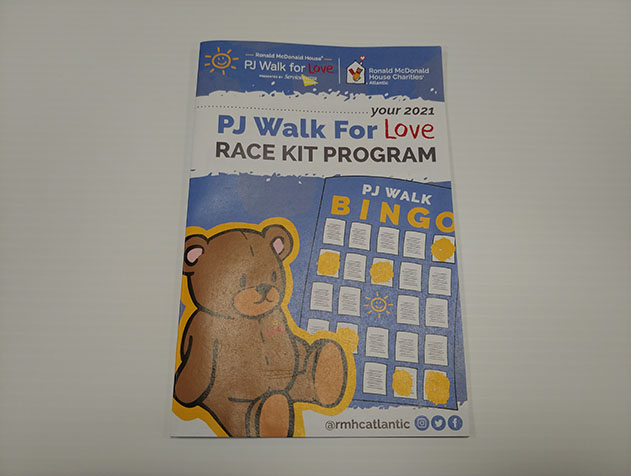 Ronald McDonald House PJ Walk Program Booklet