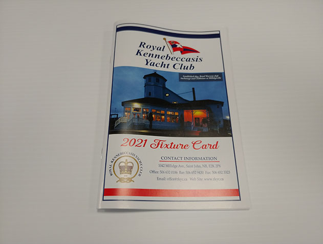 the Royal Kennebecasis Yacht Club (RKYC) member directory booklet