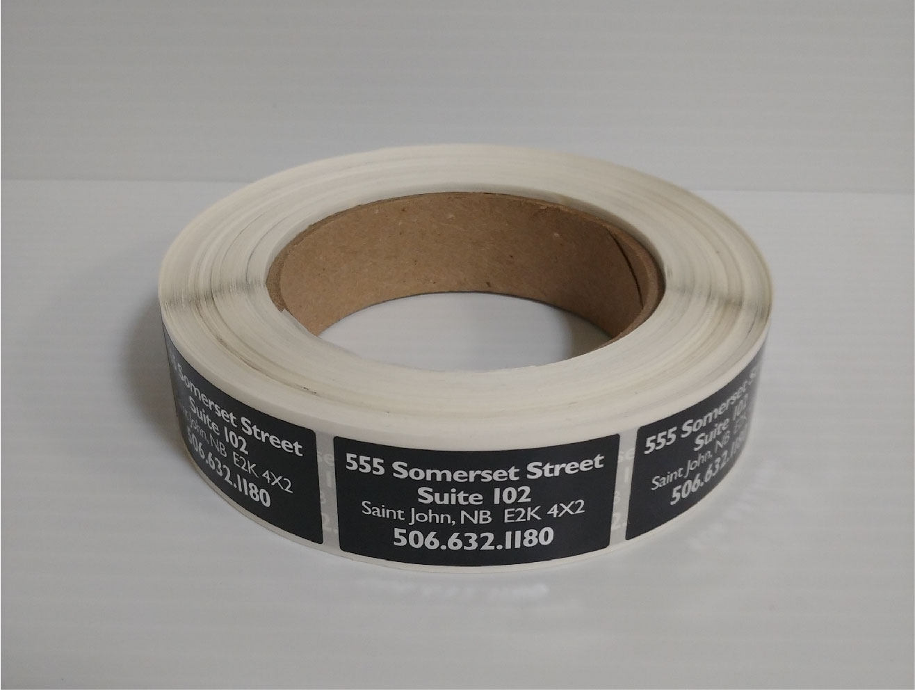 Customized roll labels