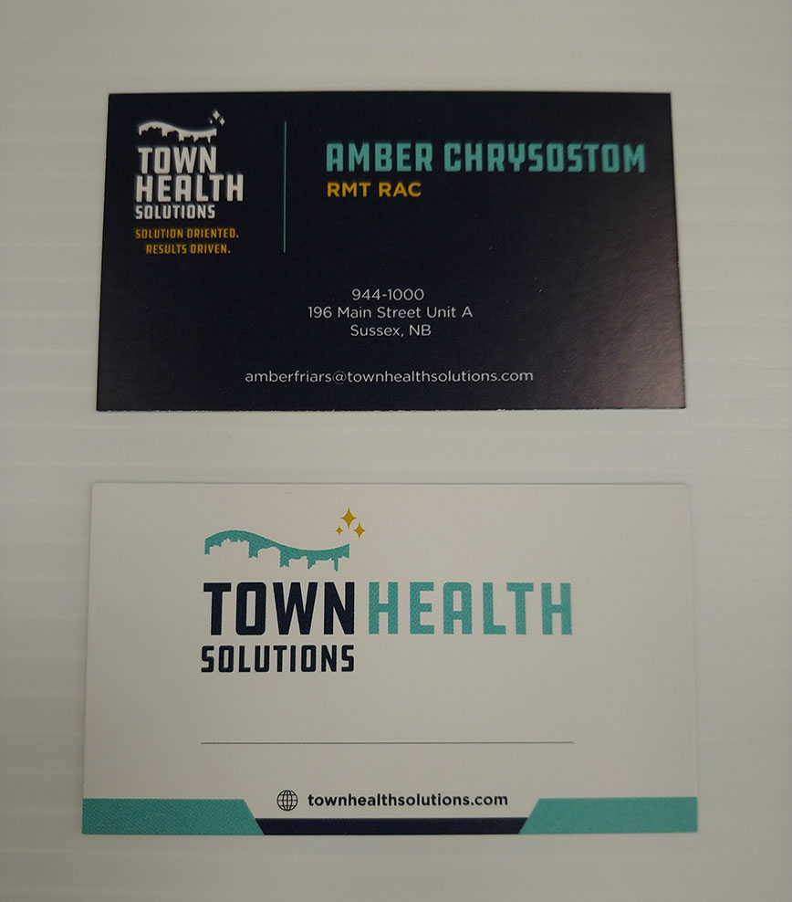 Town Health Solutions Business Cards